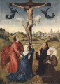 Crucifixion Triptych central panel religious Rogier van der Weyden religious Christian